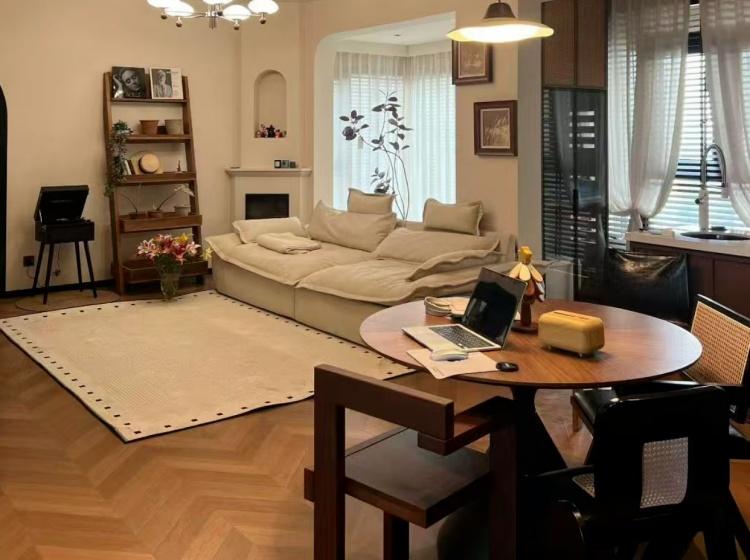 替大家試過了，中古風+能強安納西木紋磚絕美！